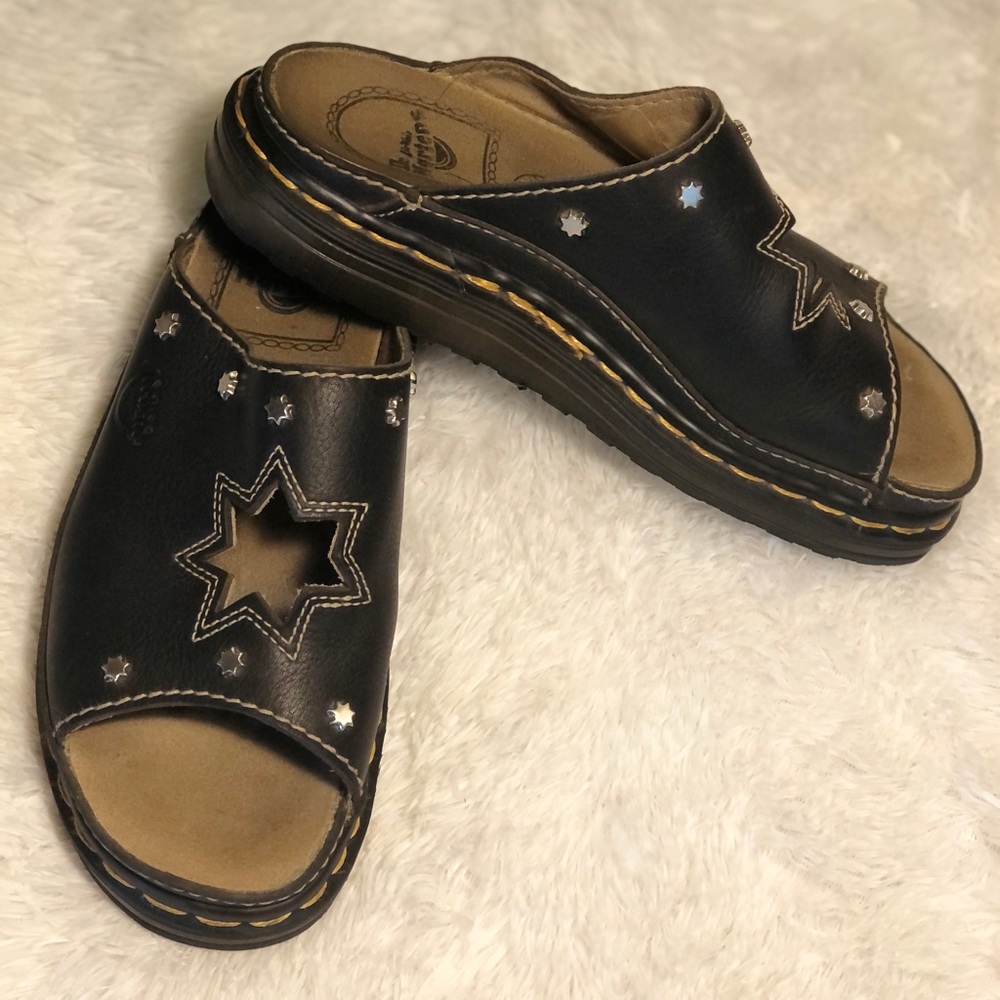Vintage Dr. Marten’s Star Cutout Slide Sandal